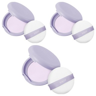 Solone 台灣公司貨 訂製隨身蜜粉餅 5g, 3個, 煥紫色
