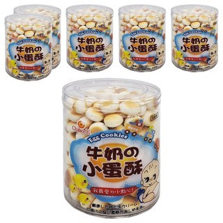 Chiao-E 巧益 小蛋酥, 牛奶, 130g, 6罐
