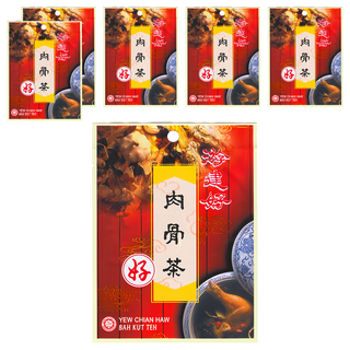 游建好 肉骨茶湯滷包, 純天然中藥材調製, 無添加化學物料及防腐劑, 50g, 6包