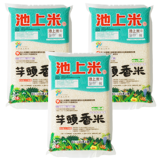 池上多力米 芋頭香米 台東縣池上鄉產, 2.2kg, 3包, CNS二等白米