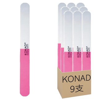 KONAD 三面抛光棒, 粉色, 9支