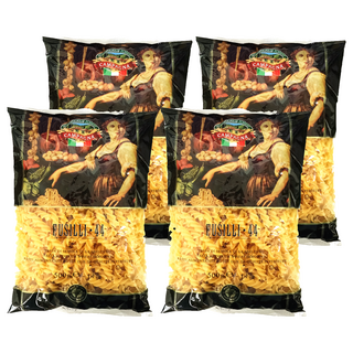 CAMPAGNA 螺絲義大利麵, 4包, 500g