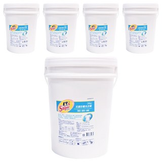毛寶S 抗菌防霉洗衣精, 20kg, 5桶