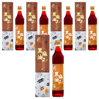 余順豐 黑麻油, 550ml, 5瓶