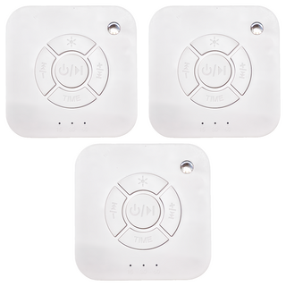 MeMO 攜帶型白噪音安撫除噪助眠儀 Q1, 音樂燈光睡眠機, 800mAh電池, 1W功率, 100g重, 白色, 3個