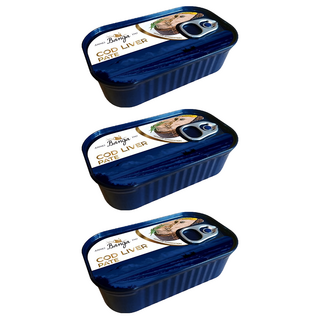 BANGA 鱈魚肝醬 115g, 3罐