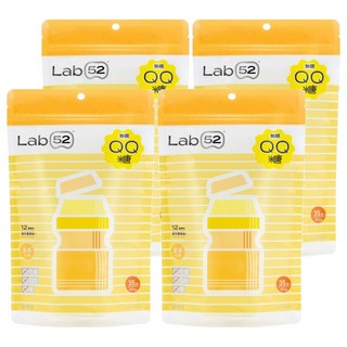 Lab52 齒妍堂 無糖QQ糖 35入 木糖醇取代砂糖 添加12種專利益生菌 單入包裝, 多多, 87.5g, 4包