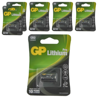 GP Batteries 超霸 CR2 3V 鋰電池, 6個, 1入