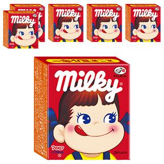 FUJIYA 不二家 牛奶糖盒, 6個, 25.2g