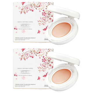 Sesedior 希希娣兒 台灣公司貨 潤透光感防曬舒芙蕾水凝霜, 2個, 15g