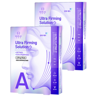 MIRAE 未來美 台灣公司貨 超級A醇緊緻煥白面膜 27ml, 3片, 2盒