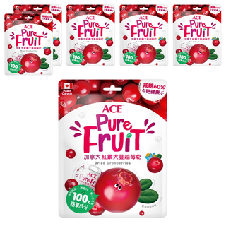 ACE 益生 加拿大紅鑽大蔓越莓乾, 110g, 6包