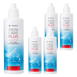 Menicon 五合一硬式隱形眼鏡清潔液, 250ml, 5瓶