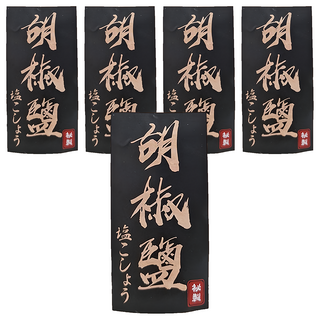 居酒屋祕製胡椒鹽 適用煎、煮、燒、炸各式料理 全素食 台灣產, 120g, 5包