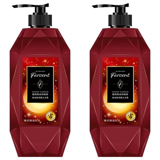 farcent 花仙子 香水精油胺基酸沐浴露 靜謐谷池, 780g, 2瓶