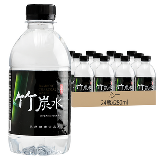 心一 地中海竹碳水, 280ml, 24瓶