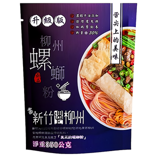 亟品 螺螄粉 升級版 辣味鮮香 新竹米粉工藝 四川香辣牛油湯底, 350g, 1包