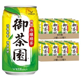 御茶園 特撰冰釀綠茶, 310ml, 48罐