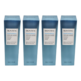 SKINTIFIC 溫和潔面凝膠, 120ml, 4瓶