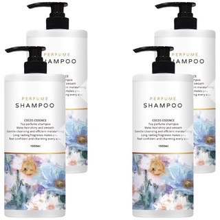 COCO No.5 奢華香水洗髮精, 4個, 1L