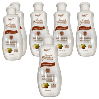 Resik-V 私密處沐浴露 - 峇里島女性護理 溫和潔淨 去除異味 維持私密處健康, 90ml, 6瓶