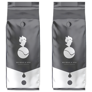 MR.BEAN COFFEE 豆豆先生 阿拉比卡可可派對咖啡豆, 咖啡豆(無研磨), 450g, 2包