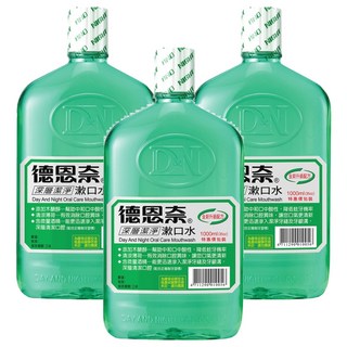 Day and Night 德恩奈 深層潔淨漱口水, 1L, 3瓶