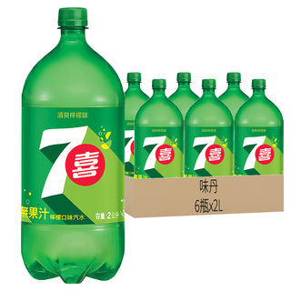 7up 七喜 汽水, 2L, 6瓶