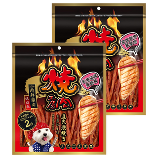 燒肉工房 狗零食, #8碳烤雞腿柳, 140g, 2袋