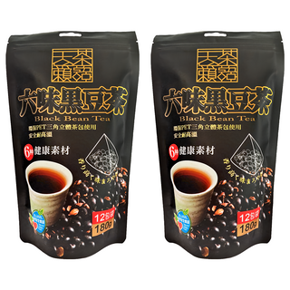 AWAStea 阿華師 六味黑豆茶 6種健康素材, 15g, 12入, 2袋