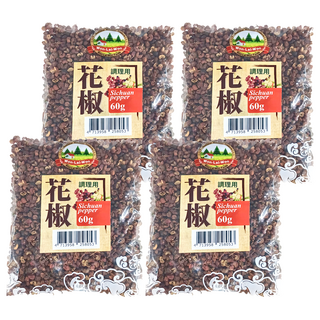 旺來旺 花椒 60g 調理用, 4包