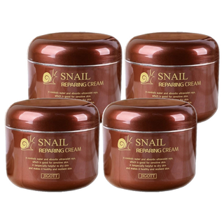 JIGOTT 蝸牛保濕修護面霜, 100g, 4罐