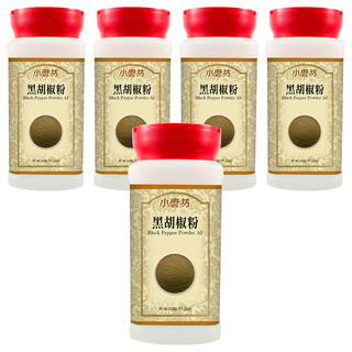小磨坊 黑胡椒粉, 320g, 5瓶