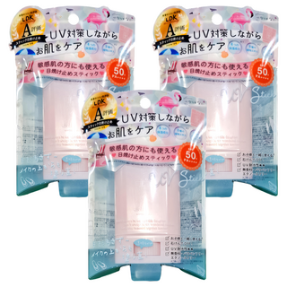 MOTHER AND DAUGHTER 透明防水UV親子防曬棒 SPF50+ PA++++, 15g, 3個