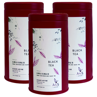 魚池有茶 紅玉紅茶 茶葉罐 50G, 台灣香, 台灣原生種野生山茶+緬甸大葉種, 1罐, 3罐