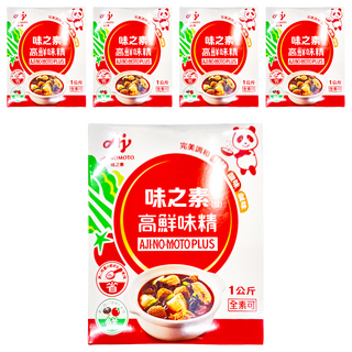 AJINOMOTO 味之素 高鮮味精, 1kg, 5盒