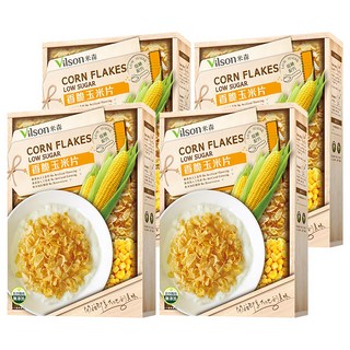Vilson 米森 香脆玉米脆片, 180g, 4盒