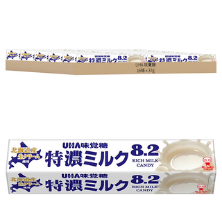 UHA 味覺糖 特濃牛奶條糖, 37g, 16條