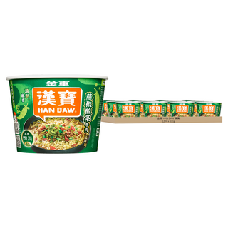 金車漢寶 HAN BAW 藤椒酸菜牛肉風味杯麵 12入 箱購