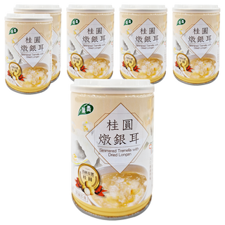 青葉 桂圓燉銀耳, 250g, 6罐