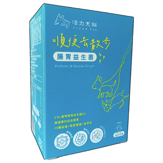 VitaTiere 活力提爾 順便去散步 寵物腸胃益生菌 貓狗用, 30份, 腸道健康/乳酸菌, 1組