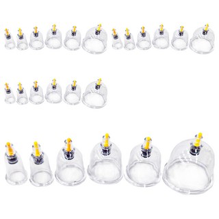 Goodly 顧得力 電動拔罐器 拔罐杯組, 6個/組, 4組