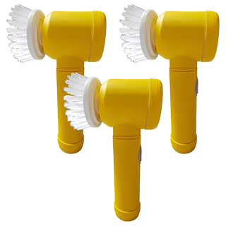 ibits 智能電動清洗刷 黃色 3個 無線多功能 雙檔調節 省時省力