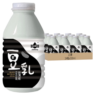 正康 Jacksoy 黑豆豆奶 330ml 台灣產, 24瓶