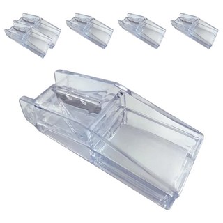 米諾諾 便利透明切藥器 透明設計 鋒利刀片 輕鬆切藥 方便攜帶, 6個