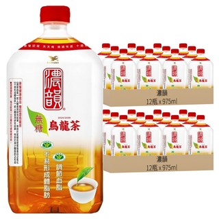 濃韻 烏龍茶, 使用阿里山烏龍茶, 濃韻有味, 975ml, 24瓶