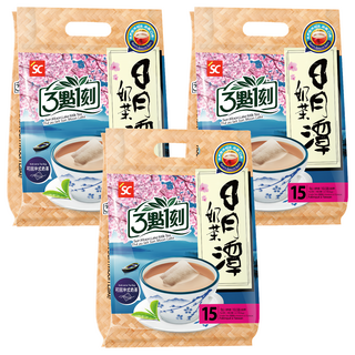 3點1刻 日月潭奶茶, 20g, 15包, 3袋