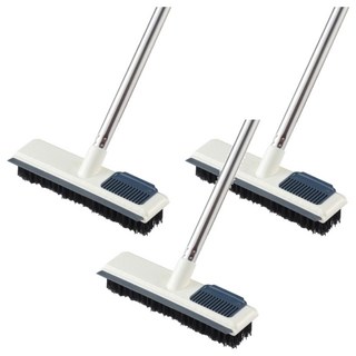 浴室地板刷, 浴室地板刷 白色 + 銀色, 3個