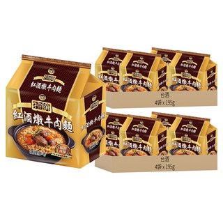 台酒 特饌 紅酒燉牛肉麵, 24包