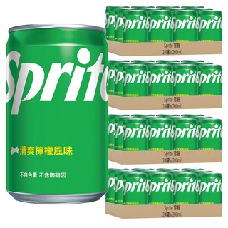 Sprite 雪碧 迷你罐 原味, 200ml, 96罐